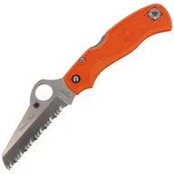 Noże - Nóż składany Spyderco Rescue 79mm FRN Orange (C45SOR) - miniaturka - grafika 1
