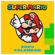 Kalendarze - Kalendarz Ścienny 2024 Miesięczny Danilo Super Mario - miniaturka - grafika 1