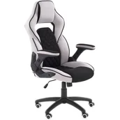 Fotele i krzesła biurowe - Fotel Obrotowy Gabinetowy Sonic Halmar Czarny, Popielaty - miniaturka - grafika 1