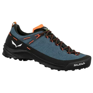 Męskie buty turystyczne Salewa Wildfire Canvas M Rozmiar butów (UE): 42,5 / Kolor: niebieski/czarny - Buty trekkingowe męskie - miniaturka - grafika 1