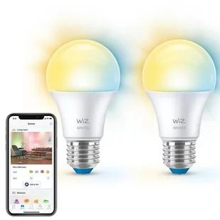 Inteligentna żarówka LED WIZ 929003781942 8 W E27 Wi-Fi Bluetooth (2 szt.) - Żarówki LED - miniaturka - grafika 1