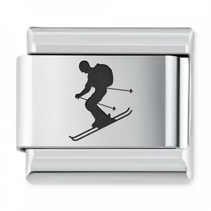 Murrano ITALIAN CHARMS Symbole Sportowe Narciarstwo IH-209 - Charmsy - miniaturka - grafika 1