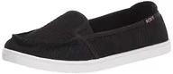 Trampki damskie - Roxy Damskie trampki Minnow Slip-On Shoes 0, Nowy czarny - 36.5 EU - miniaturka - grafika 1