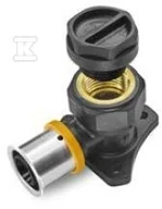 Akcesoria hydrauliczne - Podejście do baterii z uszami gw 20x2 rp1/2" ppsu press - miniaturka - grafika 1