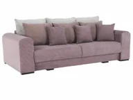 Sofy i kanapy - Kondela Sofa rozkładana ze schowkiem Gilen Big Sofa - fiolet / antyczny róż / beż - miniaturka - grafika 1
