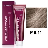 Farby do włosów i szampony koloryzujące - Montibello Cromatone farba do włosów 60ml 9,11 - miniaturka - grafika 1