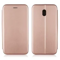 Etui i futerały do telefonów - NoName Etui Book Magnetic Xiaomi Redmi 8A różowo-złoty - miniaturka - grafika 1