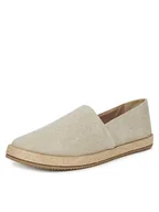 Espadryle męskie - Lanetti Espadryle MF1594-1 Beżowy - miniaturka - grafika 1