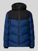 Kurtki męskie - Kurtka pikowana z kapturem - miniaturka - grafika 1