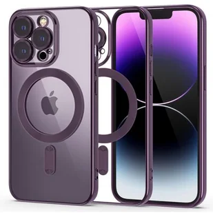 Etui IPHONE 14 PRO Tech-Protect MagShine fioletowe - Etui i futerały do telefonów - miniaturka - grafika 1
