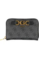 Portfele - GUESS JEANS Portfel damski Quality szary Kolor: szary, Rozmiar: UNI - miniaturka - grafika 1