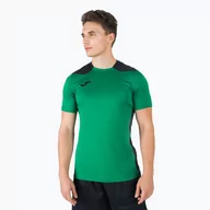Koszulki sportowe męskie - Joma Męska koszulka Championship Vi Zielony Czarny S 101822451 - miniaturka - grafika 1