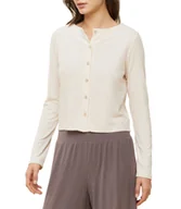Swetry damskie - Kardigan Natural Spotlight Rib Cardigan-36 - miniaturka - grafika 1
