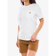 Koszulki sportowe damskie - Koszulka bawełniana damska Carhartt Workwear Pocket S/S T-Shirt - miniaturka - grafika 1