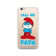 Etui i futerały do telefonów - Oryginalne i oficjalnie licencjonowane etui na telefon komórkowy The Smurfs do iPhone 6, iPhone 6S, smerf, etui, obudowa z tworzywa sztucznego TPU, chroni przed uderzeniami i zarysowaniami - miniaturka - grafika 1