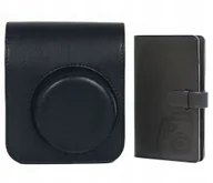 Torby fotograficzne i futerały - Futerał Etui Pokrowiec Do Fuji Fujifilm Instax Mini 41 + Album Na 96 Zdjęć / Czarny - miniaturka - grafika 1