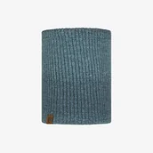 Czapki damskie - Buff Komin Zimowy Knitted & Fleece Neckwarmer MARIN DENIM 123520.788.10.00 - miniaturka - grafika 1