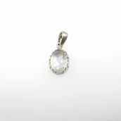 Wisiorki - Zawieszka z kamieniem księżycowy II - miniaturka - grafika 1