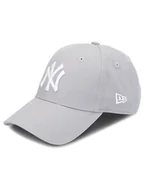 Czapki damskie - New Era Czapka z daszkiem 940 Leag Basic Neyy 10531940 Szary - miniaturka - grafika 1