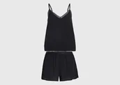 Piżamy damskie - Tommy Hilfiger Piżama UW0UW04368 XS Cami & Short PJ Set - miniaturka - grafika 1