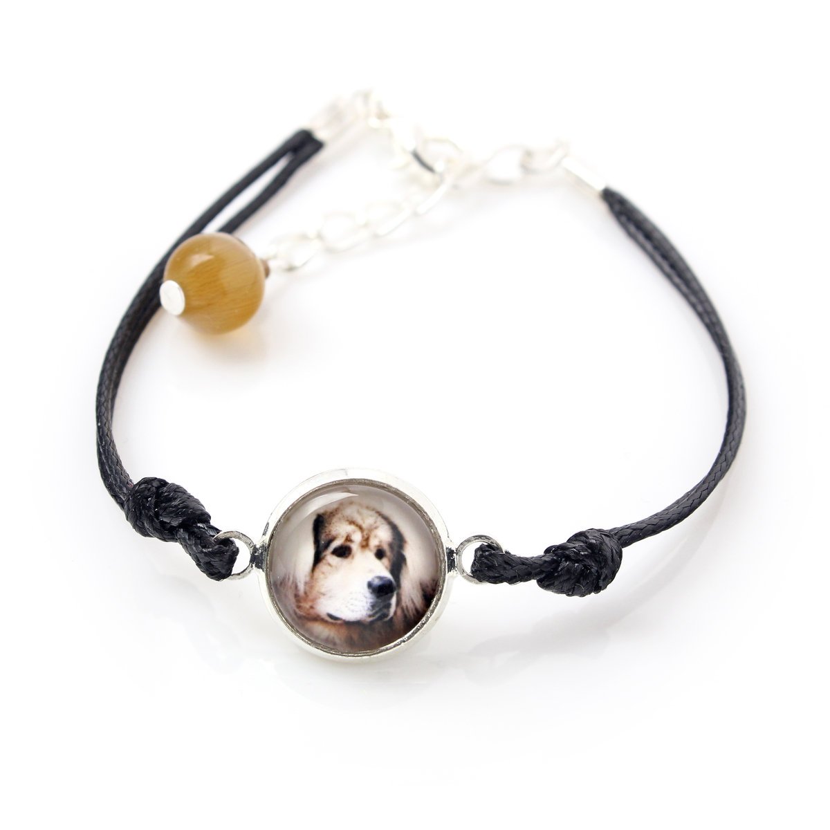 Mastif tybetański, Dog tybetański - bransoletka z twoim zdjęciem handmade, wyjątkowa biżuteria marki Art-Dog