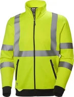 Odzież robocza - Helly Hansen Jumper Addvis Zip, yellow 2XL - miniaturka - grafika 1