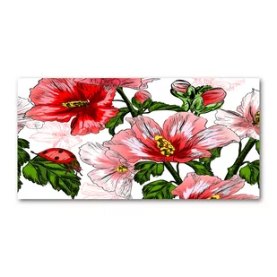 Foto obraz szkło hartowane Hibiskus - Foto gadżety - miniaturka - grafika 1