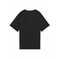 Koszulki sportowe damskie - Damska koszulka o luźnym kroju Essentials ze zwierzęcym nadrukiem PUMA Black - miniaturka - grafika 1