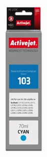 Tusz Activejet AE-103C (zamiennik Epson 103 C13T00S24A; Supreme; 70 ml; błękitny) - Tusze zamienniki - miniaturka - grafika 2