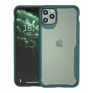 Etui ochronne do Apple iPhone 11 XI 2019 6,1 cala Cienkie etui na telefon komórkowy z TPU na zewnątrz Odporne na wstrząsy Dodatkowa ochrona Lekkie Zielony - Etui i futerały do telefonów - miniaturka - grafika 1