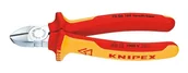 Klucze i nasadki - Knipex SZCZYPCE TNĄCE BOCZNE IZOLOWANE VDE 180MM - miniaturka - grafika 1