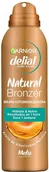Balsamy i kremy do opalania - Bronzer Garnier Natural Bronzer Self Tanning Mist Medium Spray 150 ml (3600542456746) - miniaturka - grafika 1