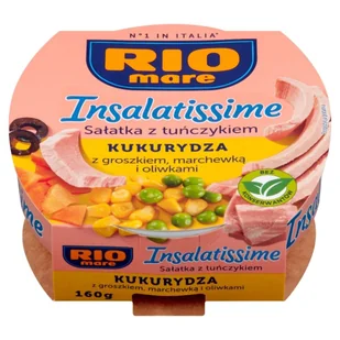 Rio Mare Bolton Gotowe danie z kukurydzy i tuńczyka 160 g - Szybkie dania obiadowe - miniaturka - grafika 1