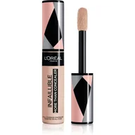 Korektory do twarzy - L'Oréal Paris Infaillible More Than Concealer nr 322 Ivory, wysoko pigmentowany korektor o dużej sile krycia i bardzo dużym aplikatorem, 11 ml - miniaturka - grafika 1
