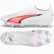 Piłka nożna - Buty Puma Ultra Ultimate MxSG 107504-01 biały 44 1 - miniaturka - grafika 1
