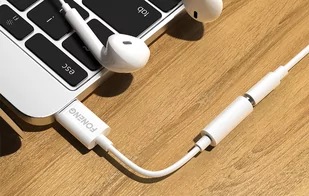 Kabel audio 3.5mm jack do iPhone Foneng BM20 (biały) - Kable - miniaturka - grafika 3