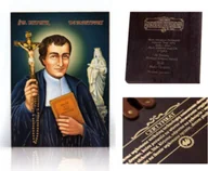 Ikony i obrazy sakralne - Ikona religijna Święty Ludwik de Montfort - miniaturka - grafika 1