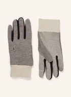 Rękawiczki - Jordan Rękawiczki Multisportowe Jordan Airy Z Funkcją Ekranu Dotykowego beige - miniaturka - grafika 1