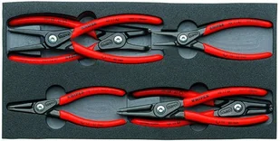 Knipex Zestaw szczypiec do pierścieni Segera 00 20 01 V02 12-25 mm 19-60 mm 10-25 mm 19-60 mm do pierścienia zewnętrznego i wewnętrznego - Kombinerki i obcęgi - miniaturka - grafika 2