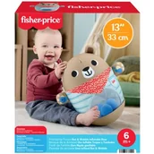 Zabawki kreatywne - Zabawka edukacyjna FISHER PRICE Leśni przyjaciele Dmuchany Miś-Kiwaczek JLB83 - miniaturka - grafika 1