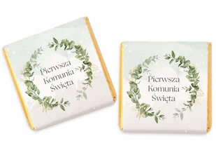 Czekoladki podziękowanie Komunia 50szt - Czekolada - miniaturka - grafika 1