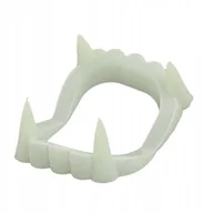 Dodatki do strojów karnawałowych - Zęby wampira Halloween kły sztuczna szczęka 1 szt. - miniaturka - grafika 1