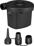 Pompki rowerowe - Teesa Elektryczna pompka do materaca, basenu 12 V 230 V - miniaturka - grafika 1