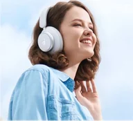 Słuchawki - Anker Ausinės SPACE Q45/Baltas A3040G21 SOUNDCORE - miniaturka - grafika 1