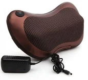 Masażery - MASAŻER SHIATSU PODUSZKA MASUJĄCA KARK SZYJĘ DO PLECÓW CIAŁA KARKU DO AUTA - miniaturka - grafika 1