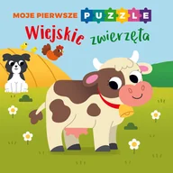 Książki edukacyjne - Moje pierwsze puzzle. Wiejskie zwierzęta - miniaturka - grafika 1