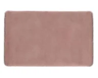 Akcesoria łazienkowe - Sapho Akcesoria łazienkowe Gedy - Mata łazienkowa 50x80 cm, z antypoślizgiem, różowa 96FY508010 - miniaturka - grafika 1