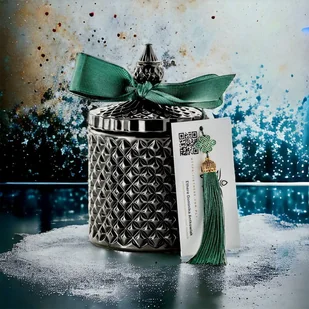 KRÓLOWA NOCY świeca sojowa black crystal 250ml - Świece - miniaturka - grafika 1