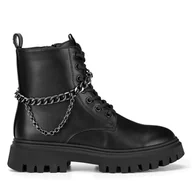 Buty dla dziewczynek - Trzewiki DeeZee CYING-131804 Czarny - miniaturka - grafika 1