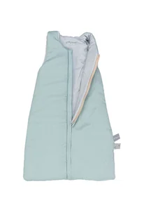 Śpiworek letni 0-3 mies. zielony i szary kolekcja SleepSweet 69 cm - Śpiworki dla dzieci - miniaturka - grafika 2